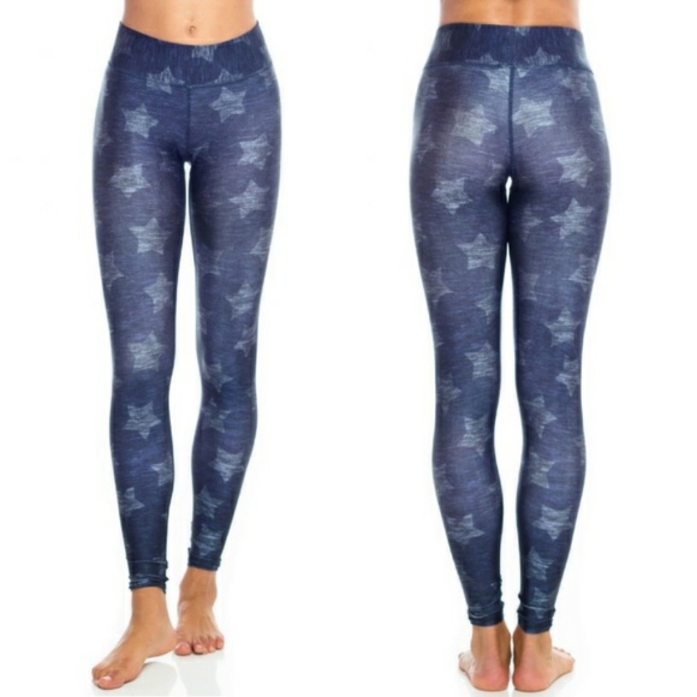 Terez Heathered Star Tall Band Legging